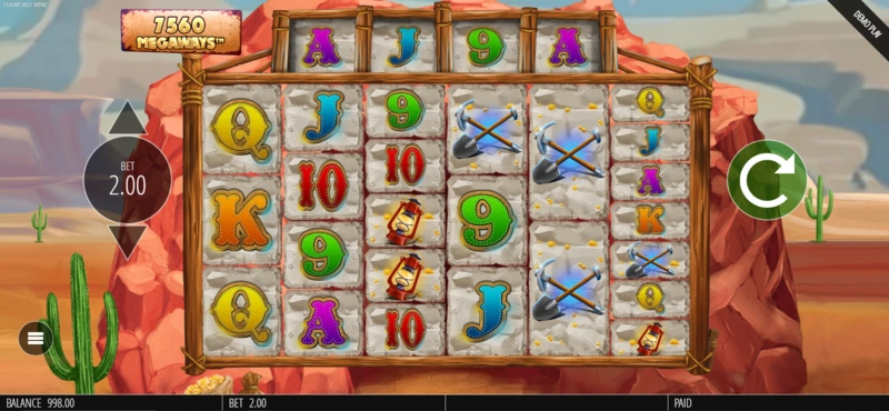Diamond Mine Megaways slot demo